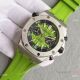 Swiss Audemars Piguet Cal.3124 Green Rubber Replica Watch (3)_th.jpg